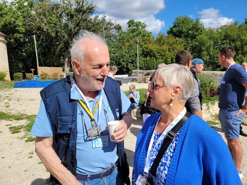 Gérard, F2VX et Paricia