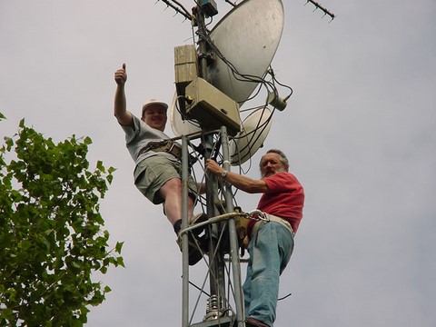 Patrick ON1KNP & Roger ON4TX