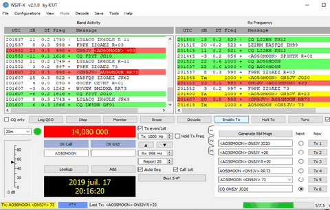 WSJT-X by K1JT