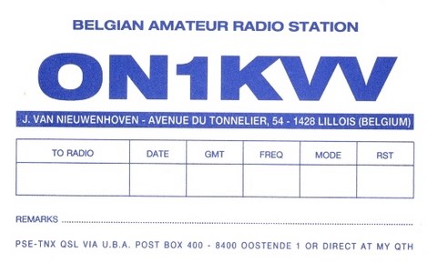 QSL Card