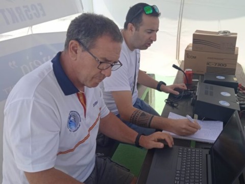 Juan Carlos, EA5BV - Raúl, EB5AH