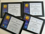 Certificats des vainqueurs