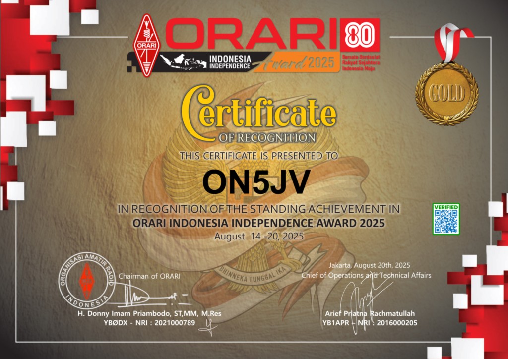 ORARI Award 