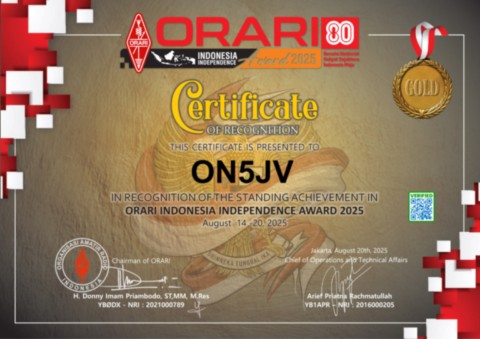 ORARI Award 